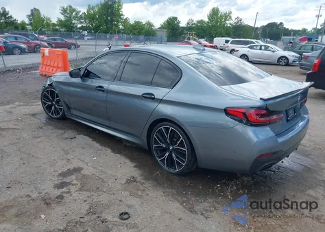 2021 BMW 530I xDrive из США, поврежденный, VIN WBA13BJ0XMWW98865